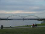 The Hernando De Soto Bridge in Memphis